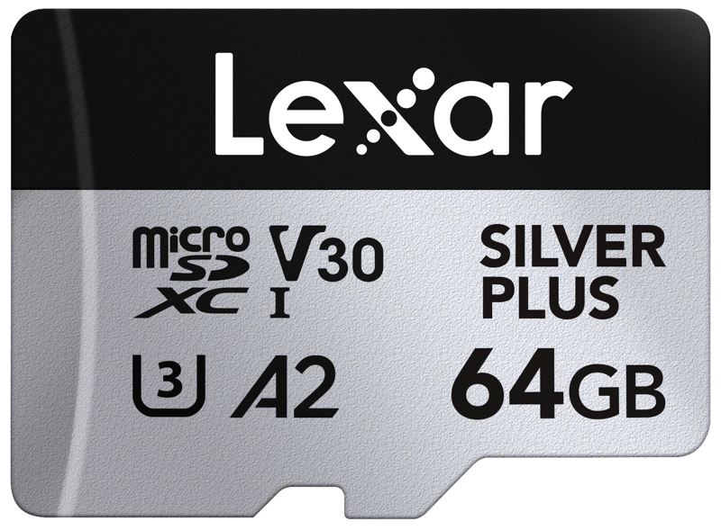 Lexar microSDXC Silver Plus 1066x UHS-I/U3/A2/4K R2