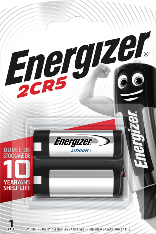 Energizer Lithium Battery 2CR5 1 pack