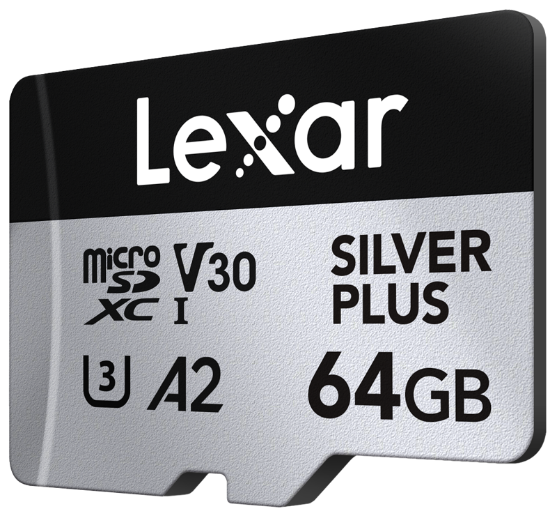 Lexar microSDXC Silver Plus 1066x UHS-I/U3/A2/4K R2