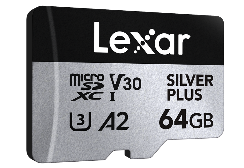 Lexar microSDXC Silver Plus 1066x UHS-I/U3/A2/4K R2