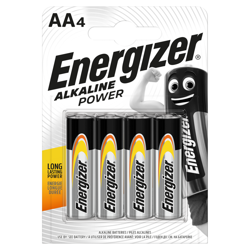 Energizer Power AA Battery 4 pack