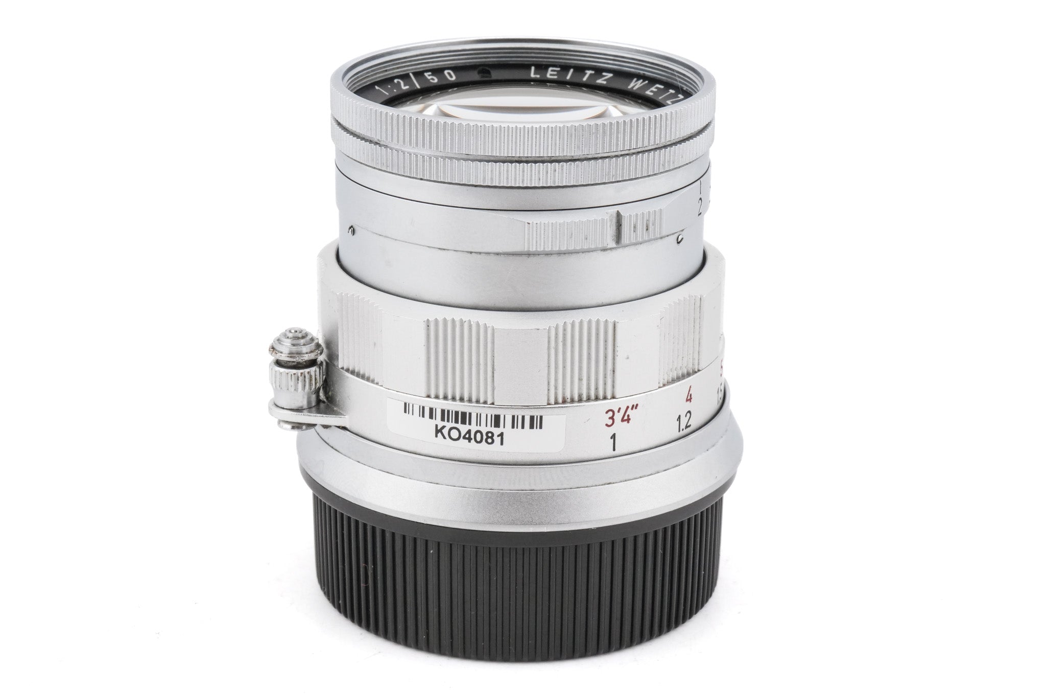 Leica 50mm f2 Summicron (Type II) (Silver, SOOIC-MS / SOSIC / 11118 / 11618 / 11818)
