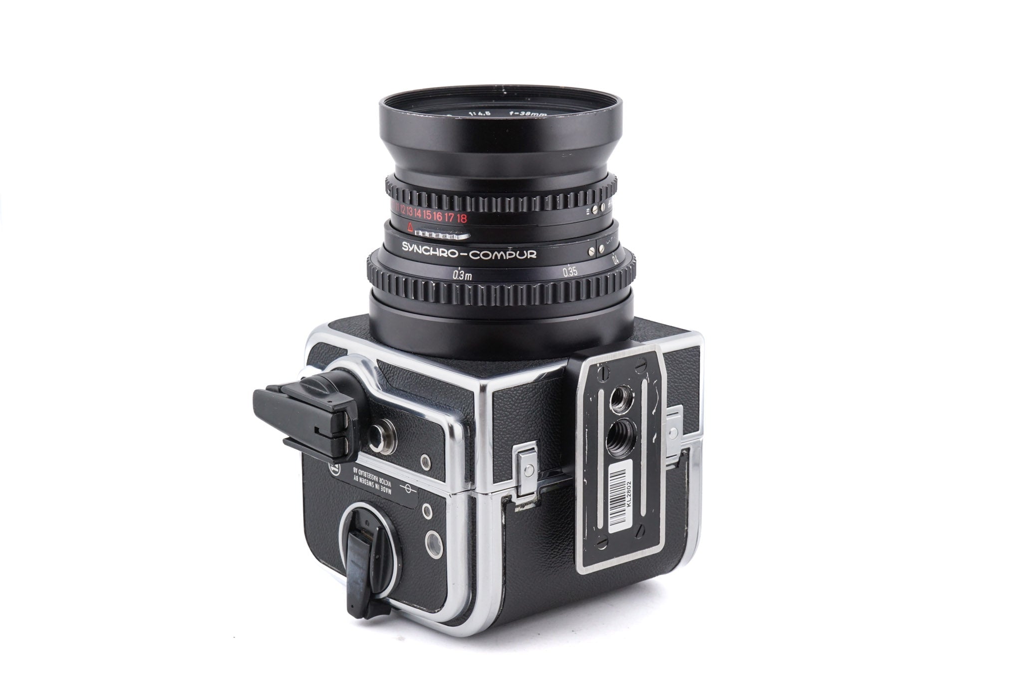 Hasselblad SWC/M + SWC Viewfinder (52035/TISOC) + A12N Film Magazine