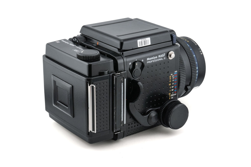 Mamiya RZ67 Professional II + 110mm f2.8 Sekor Z + 120 6x7 Roll Film Holder Professional II + Waist Level Finder