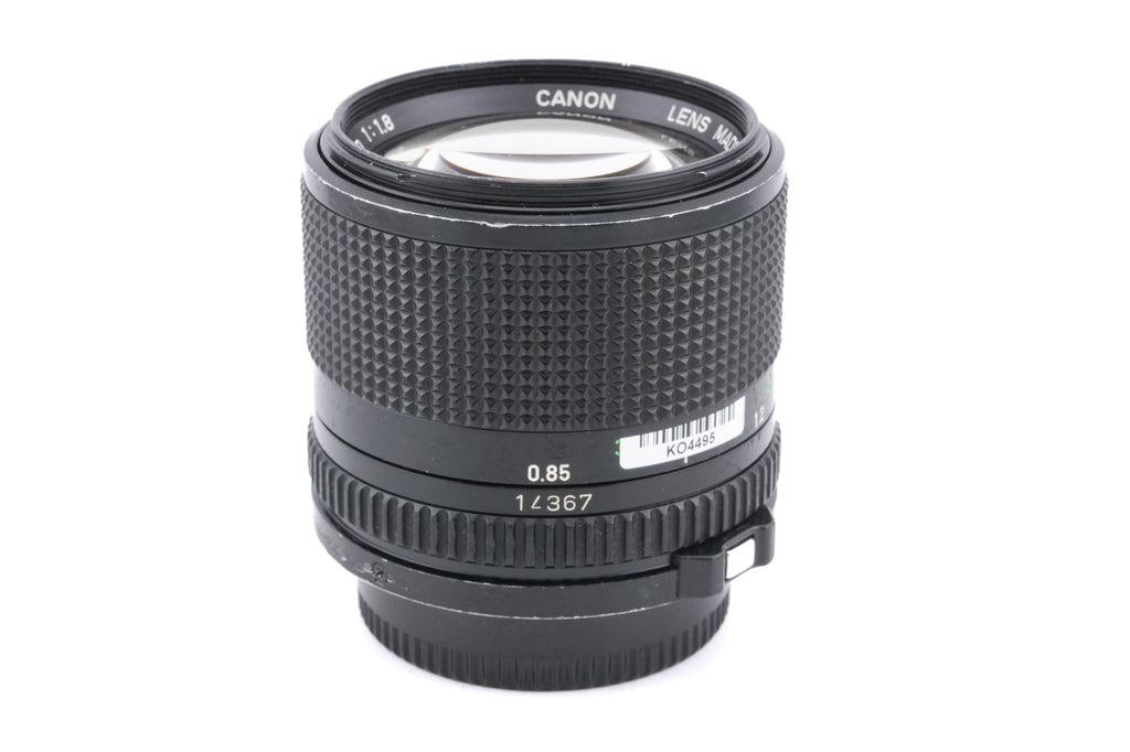 Canon 85mm f1.8 FDn