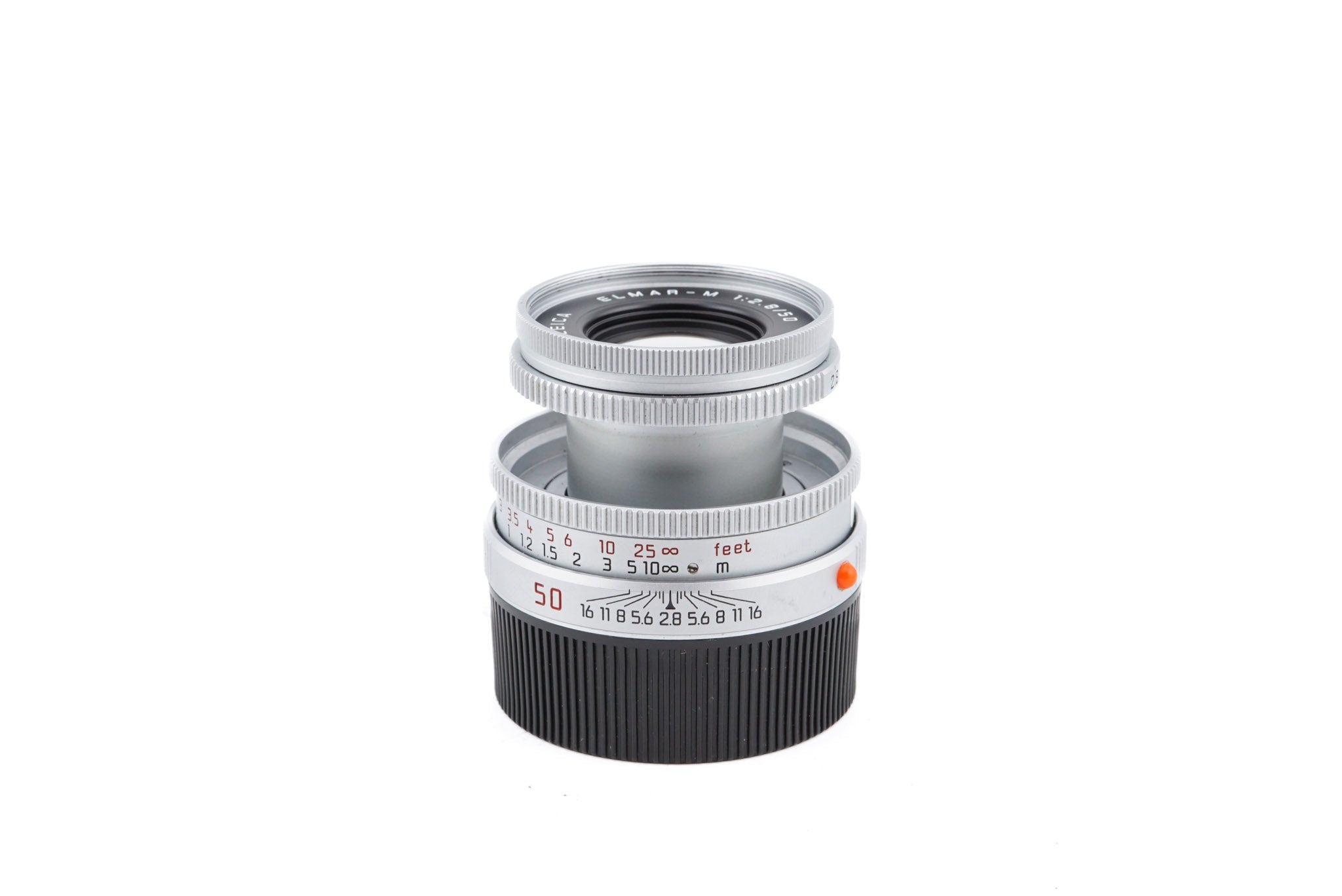 Leica 50mm f2.8 Elmar-M (Silver, 11823)