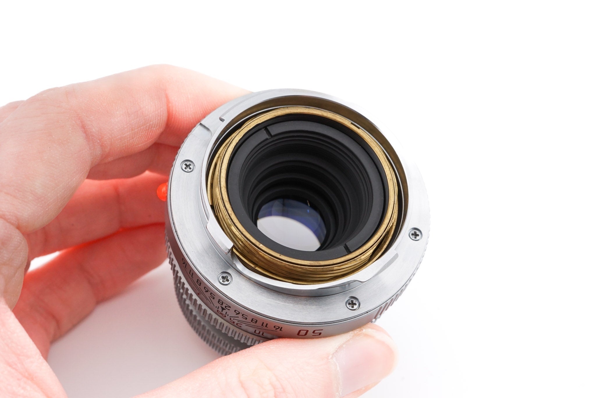 Leica 50mm f2.8 Elmar-M (Silver, 11823)