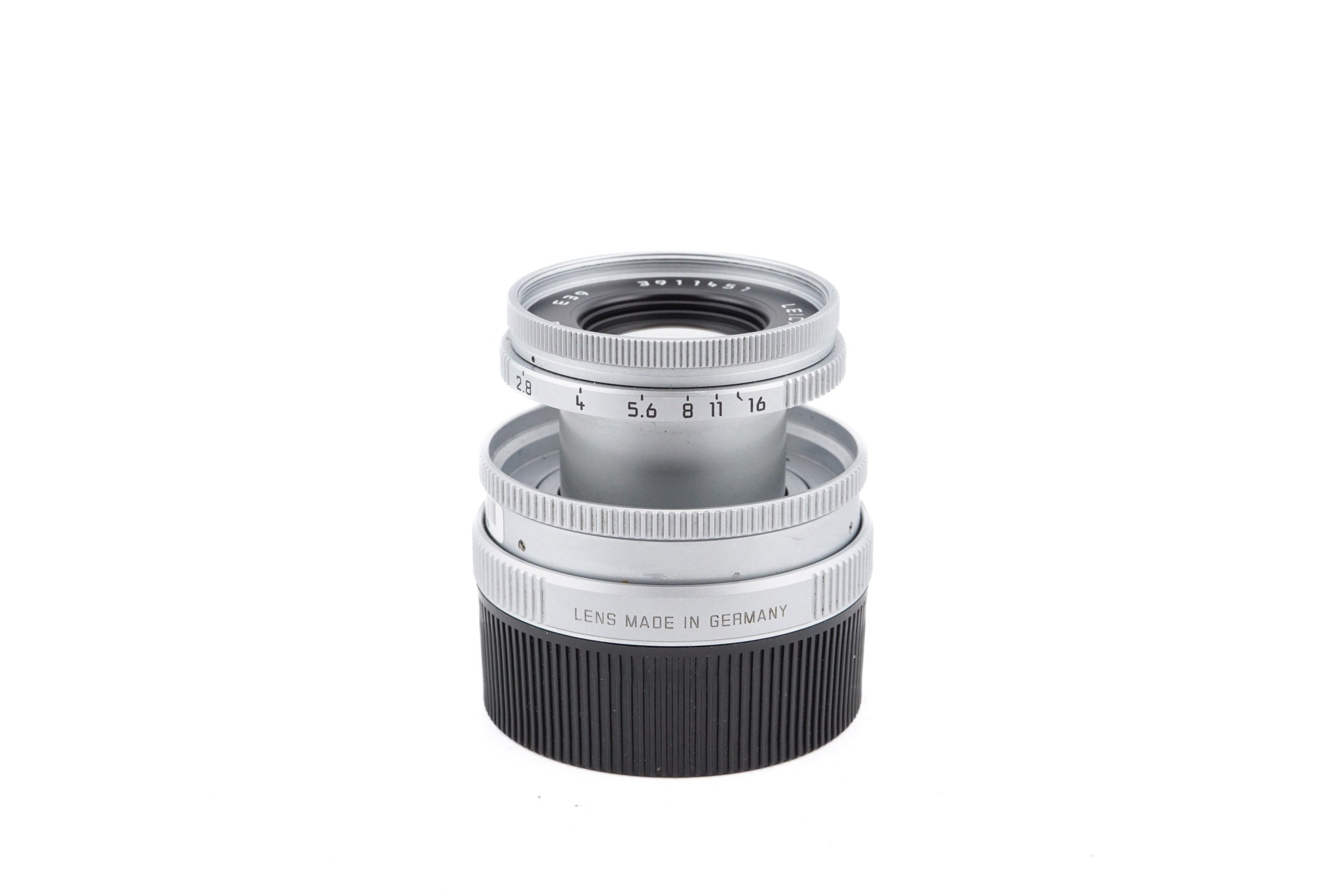Leica 50mm f2.8 Elmar-M (Silver, 11823)
