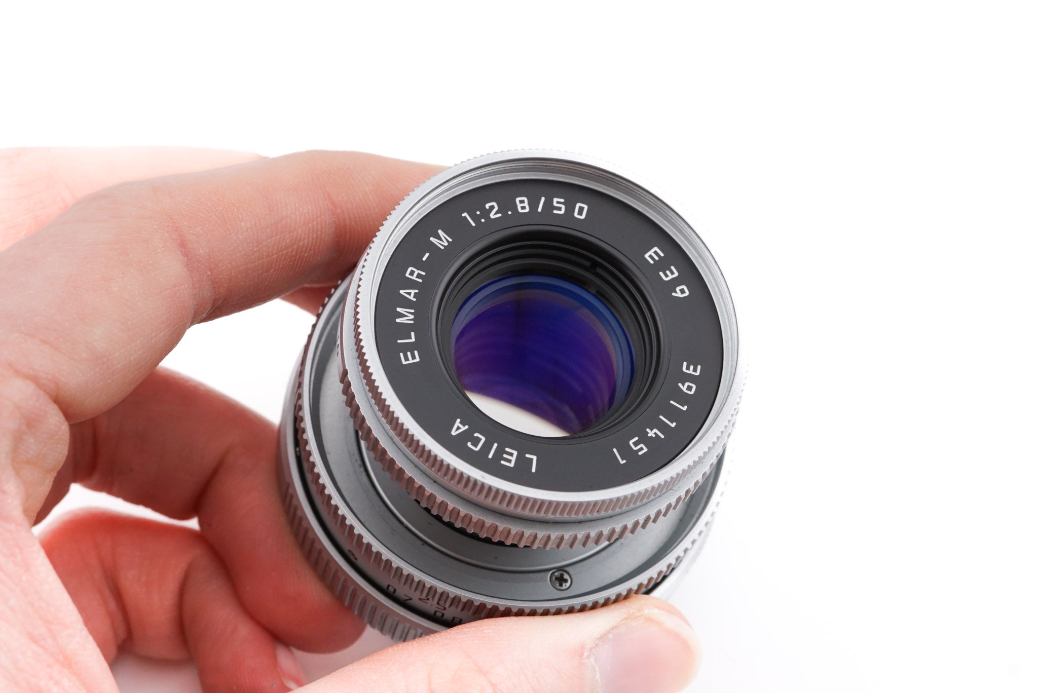 Leica 50mm f2.8 Elmar-M (Silver, 11823)