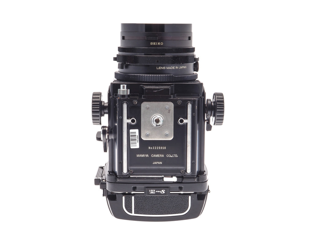 Mamiya RB67 Pro-S + 127mm f3.8 Sekor NB + 120 Pro-S 6x7 Film Back + Waist Level Finder