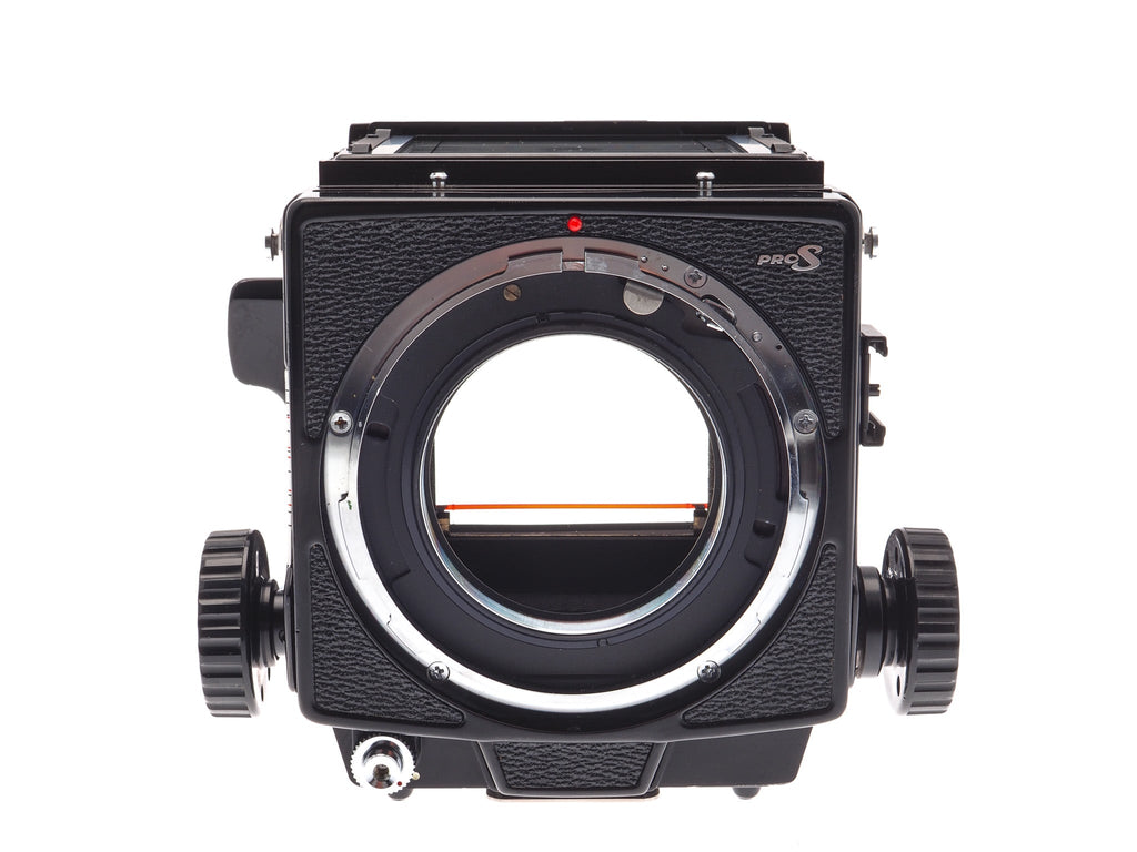 Mamiya RB67 Pro-S + 127mm f3.8 Sekor NB + 120 Pro-S 6x7 Film Back + Waist Level Finder
