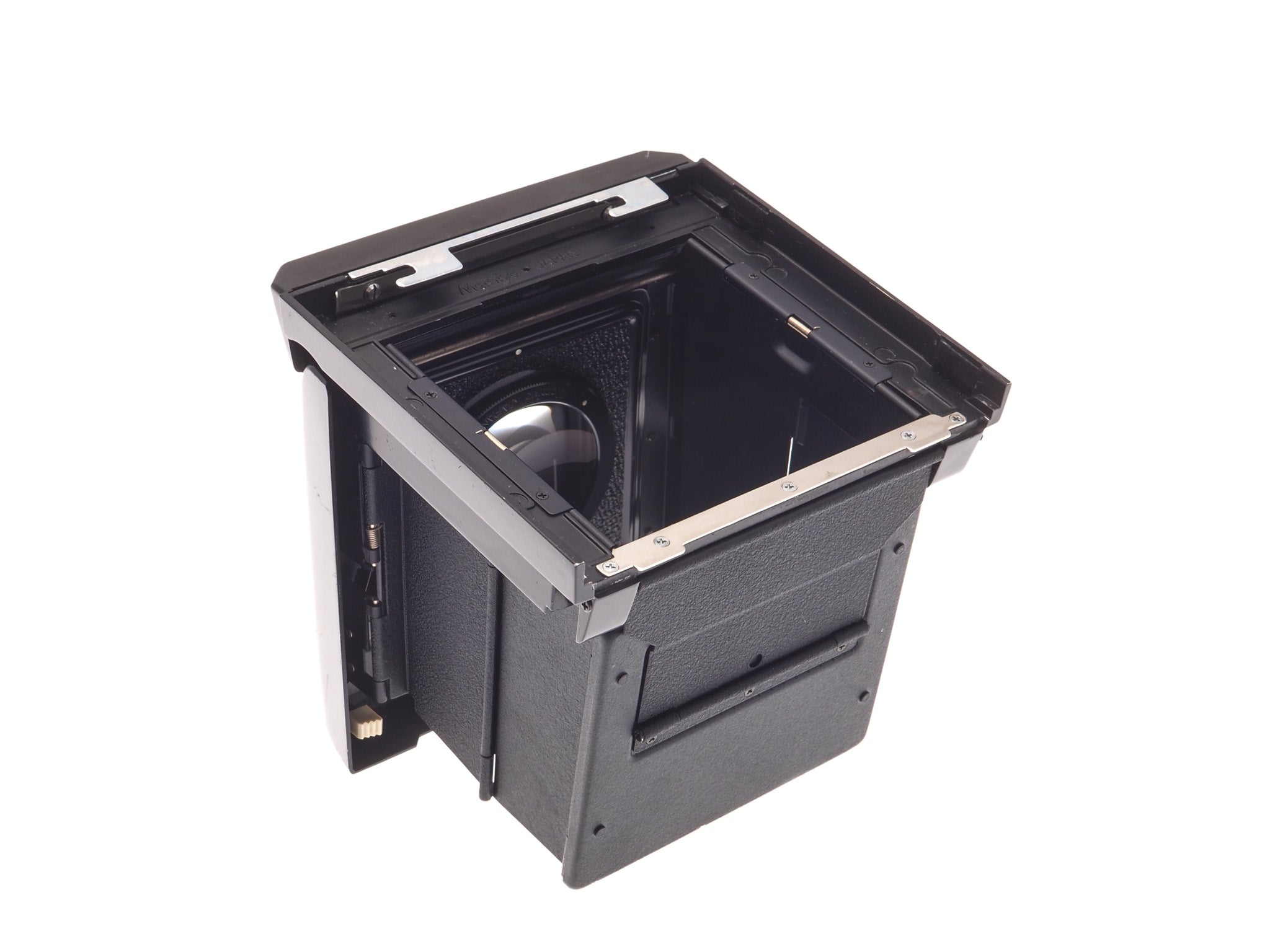 Mamiya RB67 Pro-S + 127mm f3.8 Sekor NB + 120 Pro-S 6x7 Film Back + Waist Level Finder